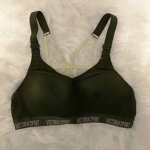 Victoria's Secret Incredible Lightweight Max Sports Bra Green 34A